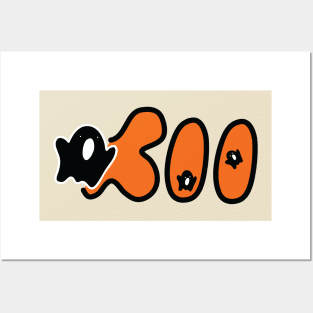 Cute Halloween Boo ghost Posters and Art